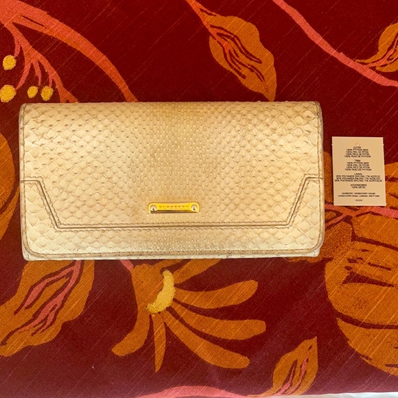 Burberry Python Skin Wallet - Picture 1 of 3